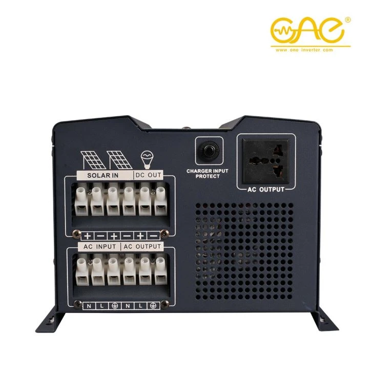 Single Phase Solar Inverter DC To AC With AC Charger For Off Grid Solar System